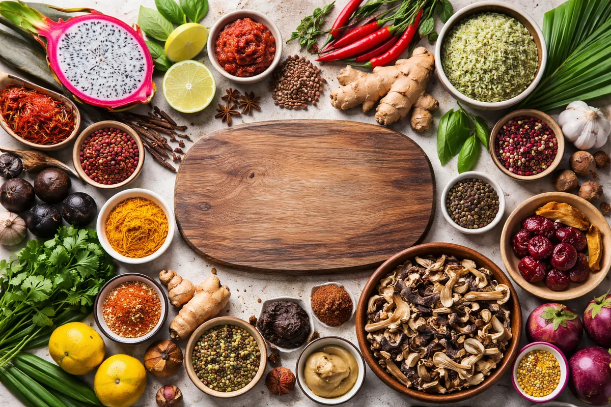 Comment préparer des plats authentiques de la cuisine du monde avec des ingrédients rares